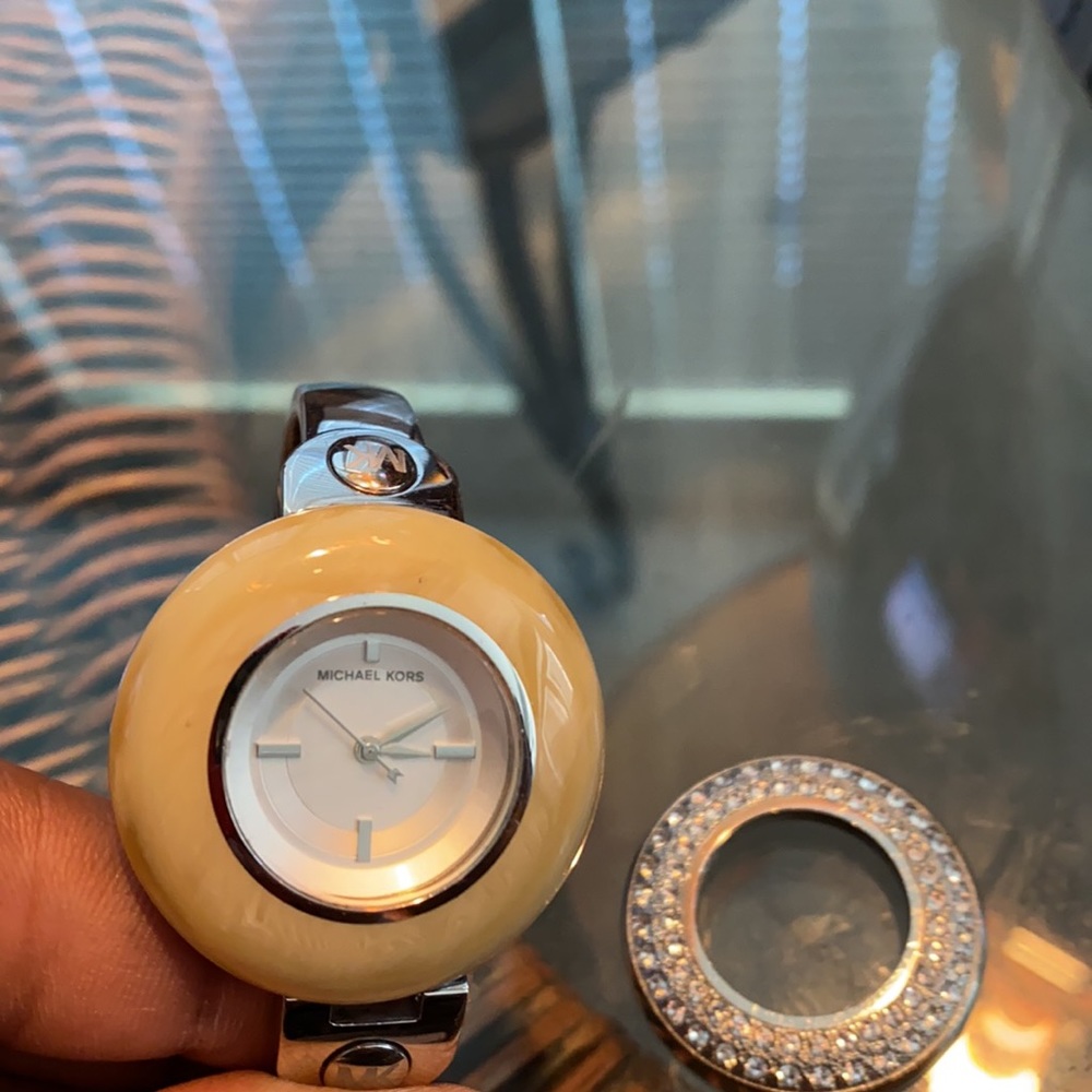 Gently used MK bracelet watch for women
